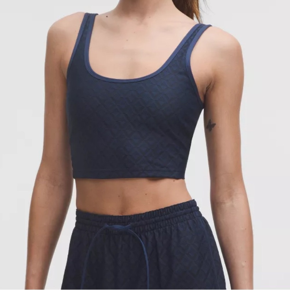 Lululemon Athletica Navy Blue Bra Top